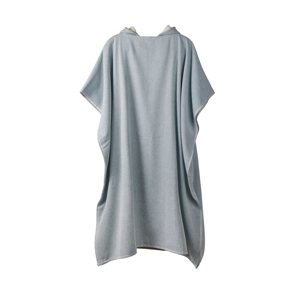 VINGA Tolo Hamam Frottee Strandponcho gelb, 100 × 95 cm, OEKO-TEX