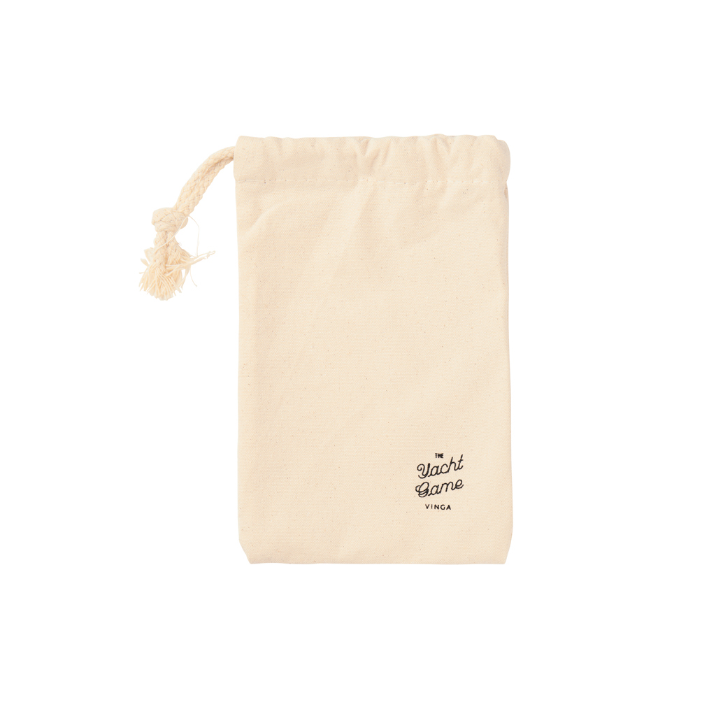 VINGA Yacht Würfelspiel aus FSC-Holz mit Baumwolltasche VINGA Yacht Würfelspiel aus FSC-Holz mit Baumwolltasche