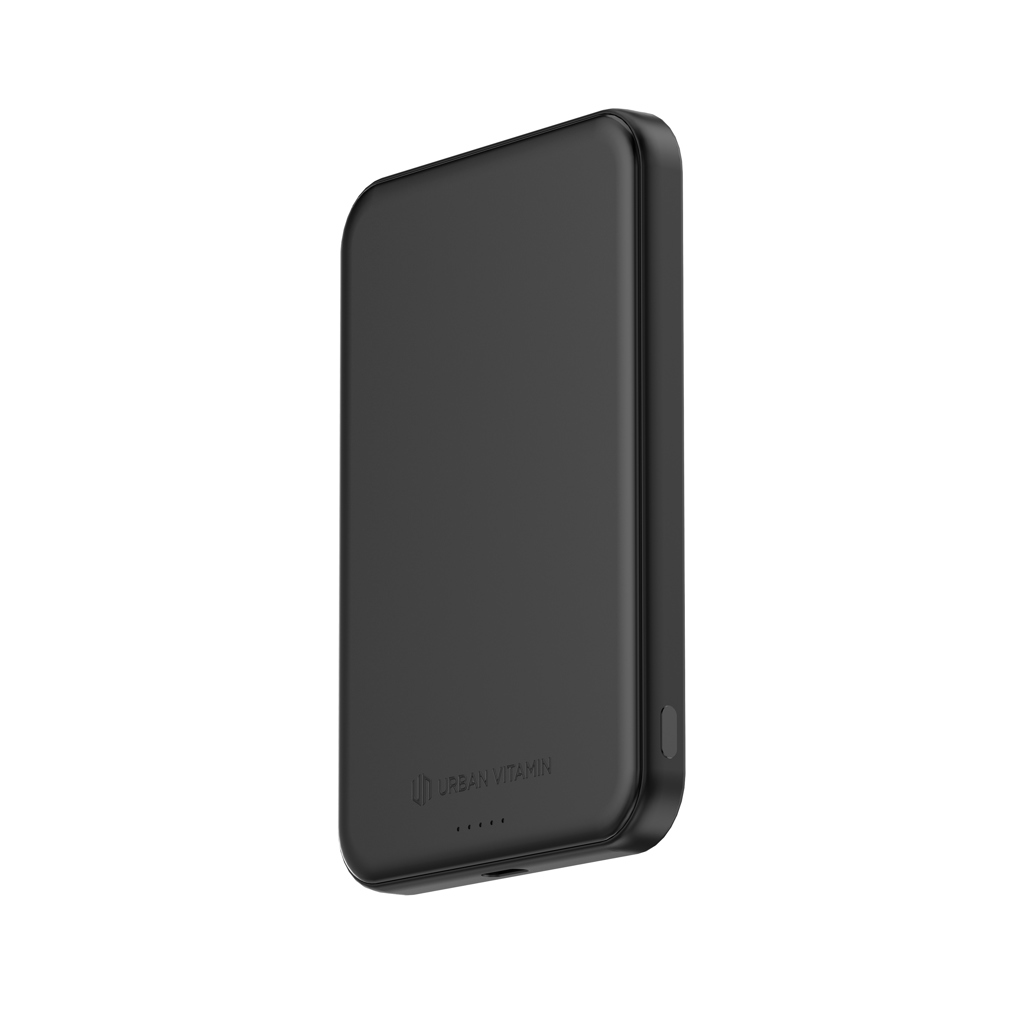 Urban Vitamin Pomona magnetische Powerbank 5000mAh Qi2.2 25W mit Logodruck