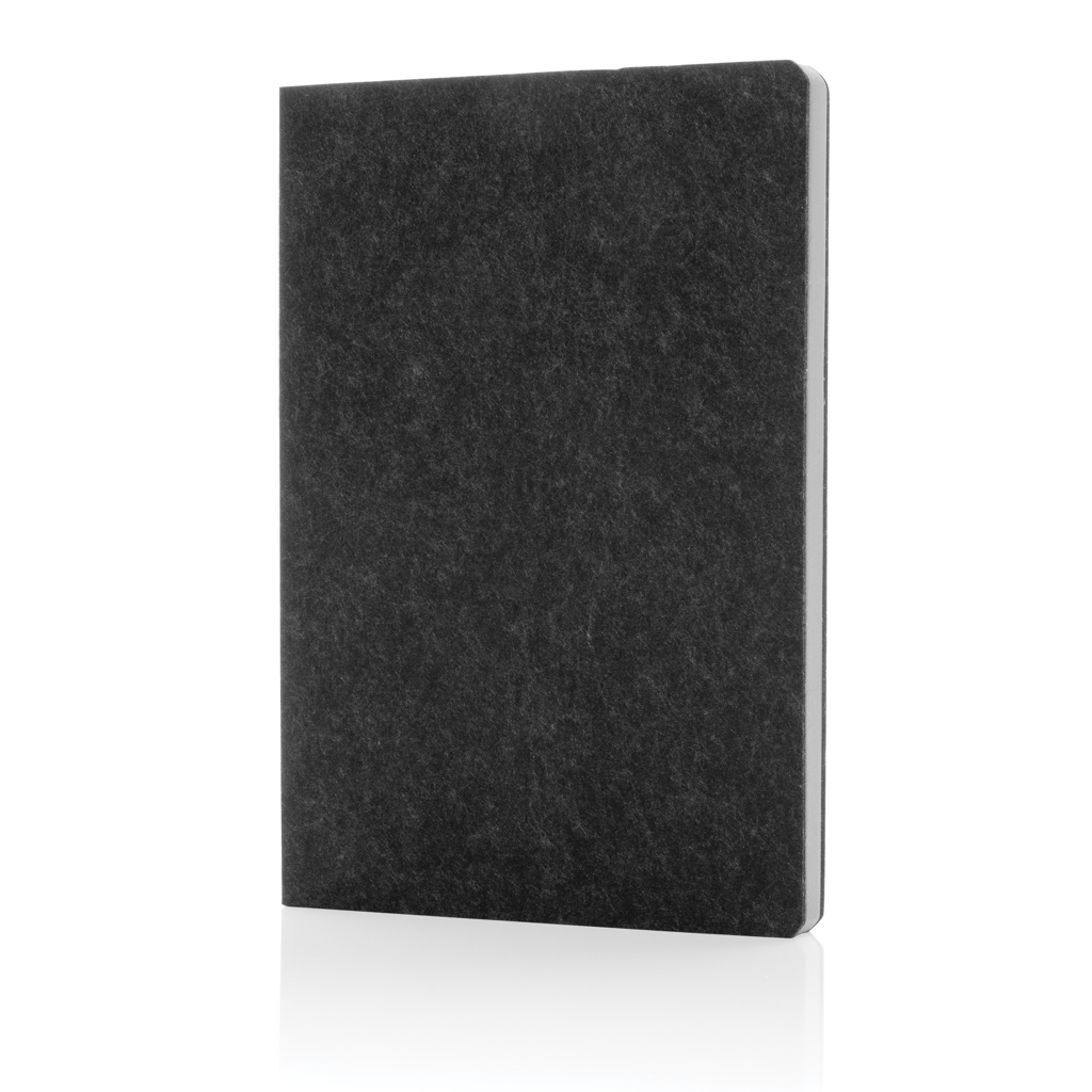 XD Collection Phrase A5-Notizbuch aus recyceltem Filz, GRS-zertifiziert XD Collection Phrase A5-Notizbuch aus recyceltem Filz, GRS-zertifiziert