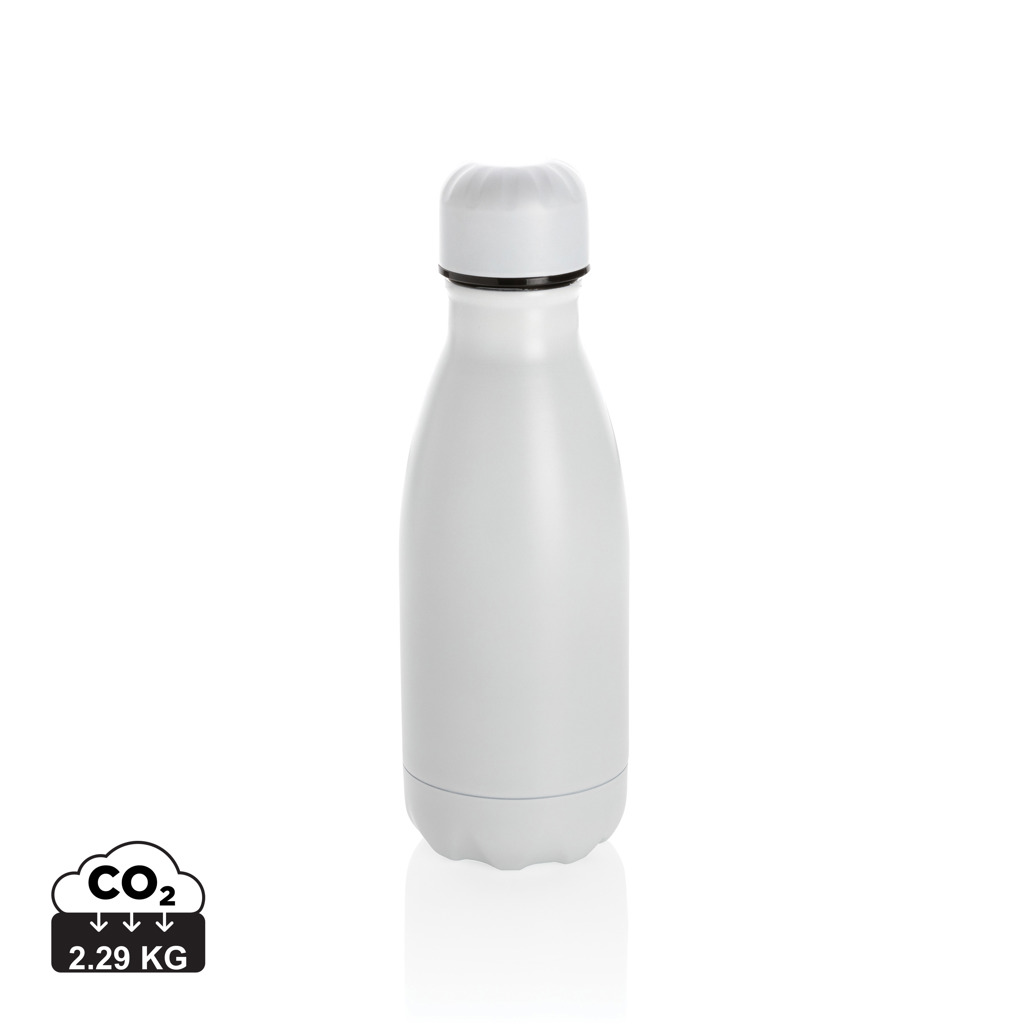 Edelstahl Trinkflasche vakuumisoliert 260 ml – schwarz