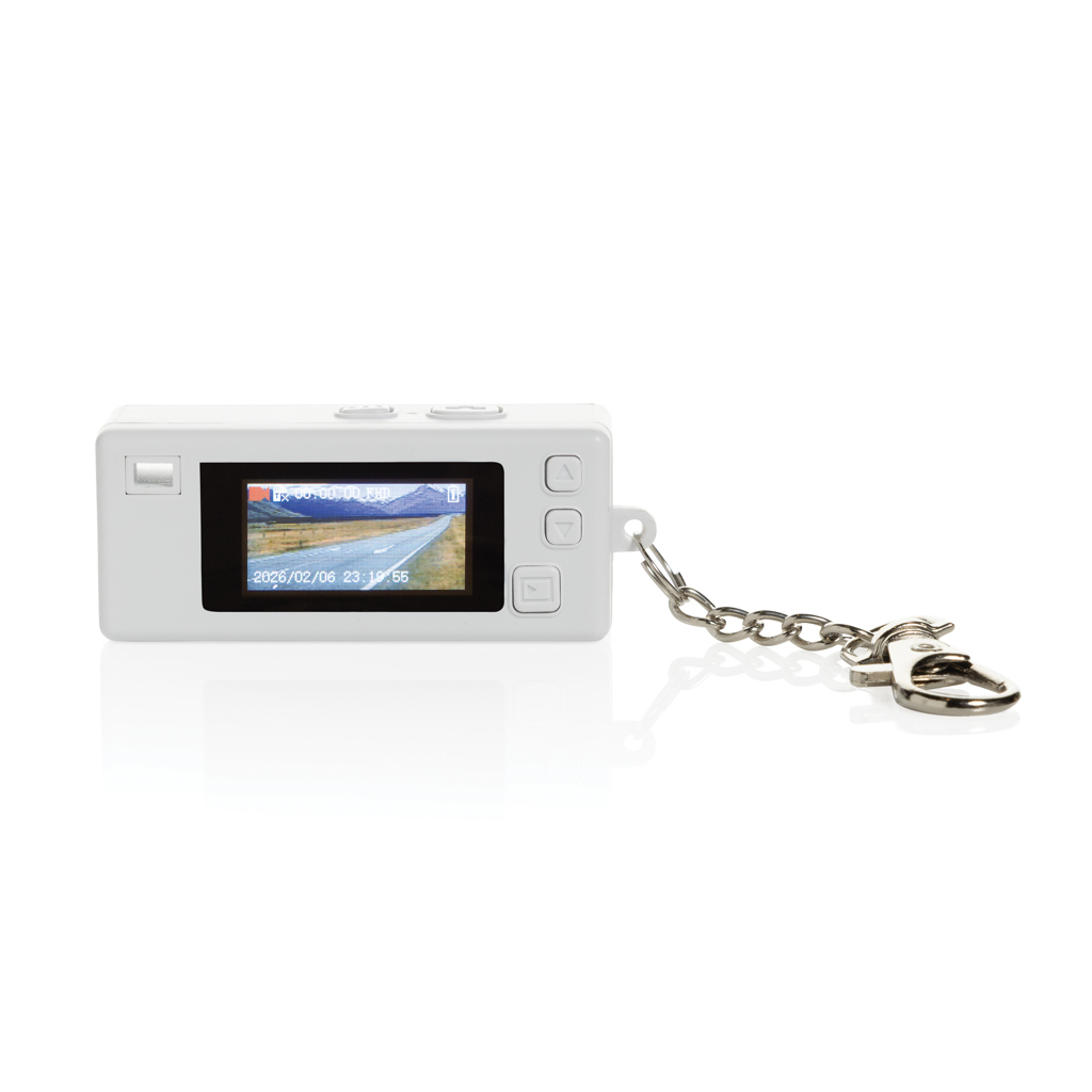 XD Xclusive Cliq It Kamera-Schlüsselanhänger mit Farbdisplay, bedruckbar mit Logo XD Xclusive Cliq It Kamera-Schlüsselanhänger mit Farbdisplay, bedruckbar mit Logo