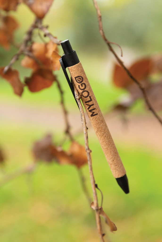 XD Collection ECO-Stift aus Kork und Weizenstroh, bedruckbar