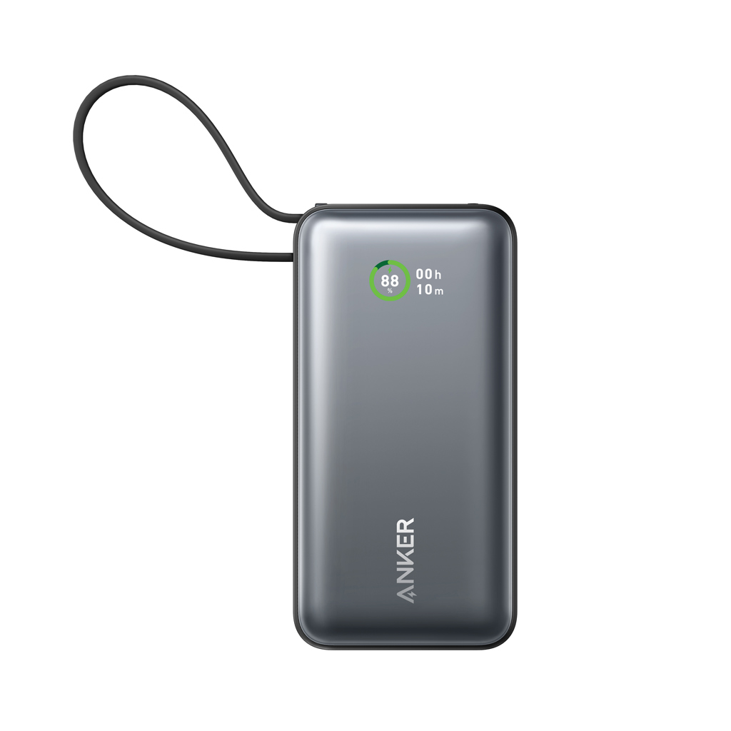 Anker Nano Powerbank 30W mit integriertem USB-C-Kabel – mit Logo bedruckbar