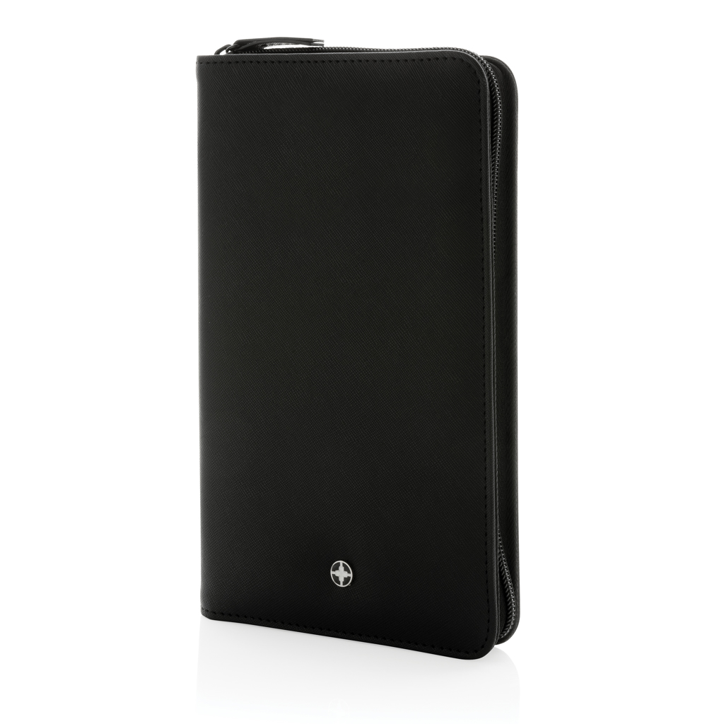 Swiss Peak Heritage RFID Travel Wallet aus recyceltem PU Swiss Peak Heritage RFID Travel Wallet aus recyceltem PU