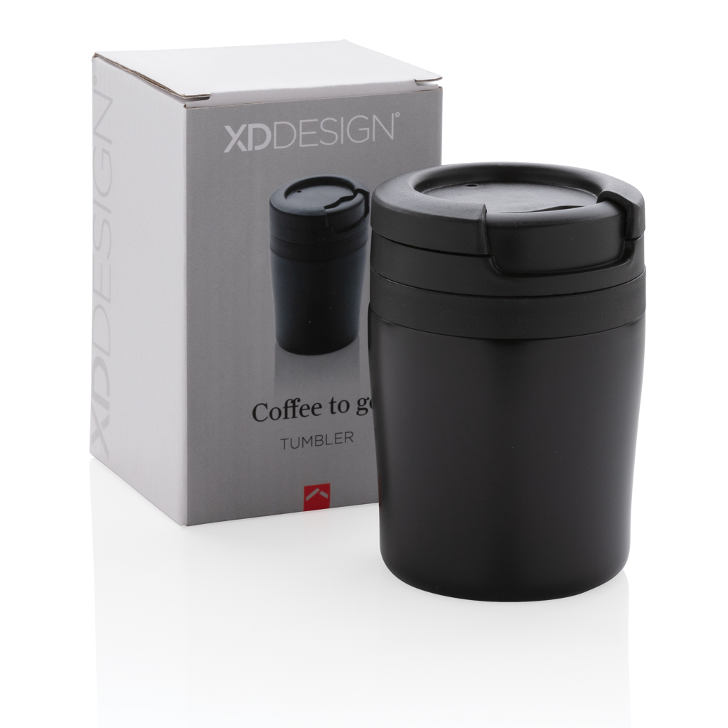 XD Xclusive Coffee-to-go-Becher 160 ml, doppelwandig, Edelstahl mit PP-Innenwand XD Xclusive Coffee-to-go-Becher 160 ml, doppelwandig, Edelstahl mit PP-Innenwand