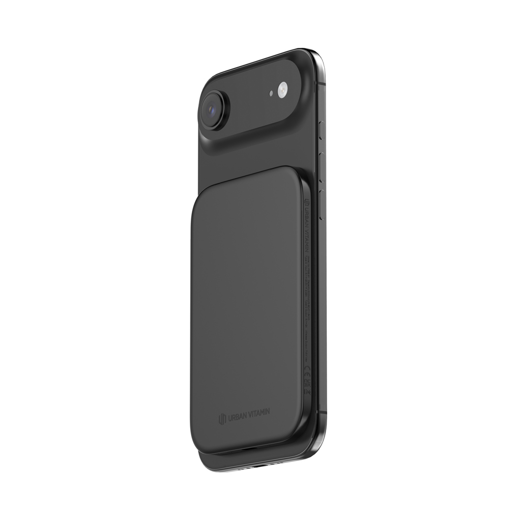 Urban Vitamin Concord ultradünne Powerbank 3.000 mAh mit kabellosem Laden – mit Logo bedruckbar Urban Vitamin Concord ultradünne Powerbank 3.000 mAh mit kabellosem Laden – mit Logo bedruckbar