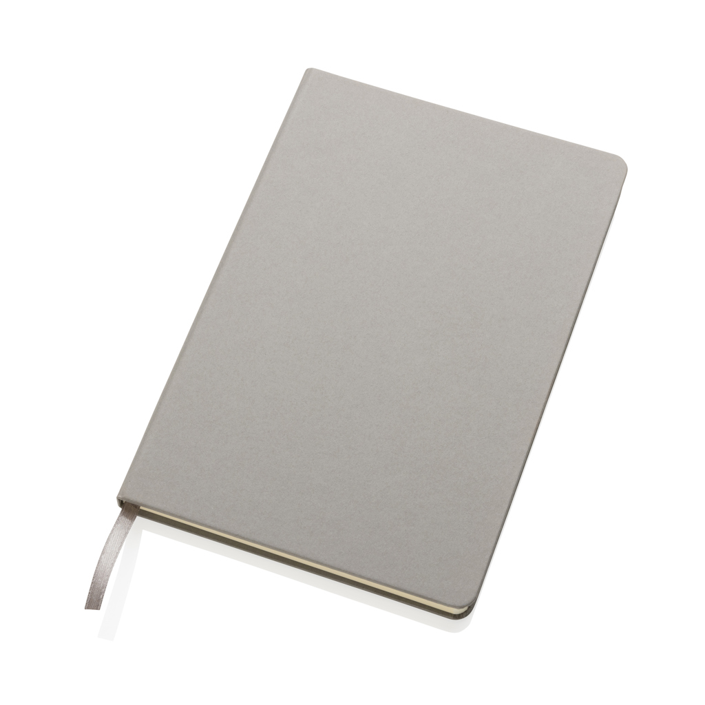 XD Collection A5 Hardcover-Notizbuch FSC mit Lesezeichenband – bedruckbar