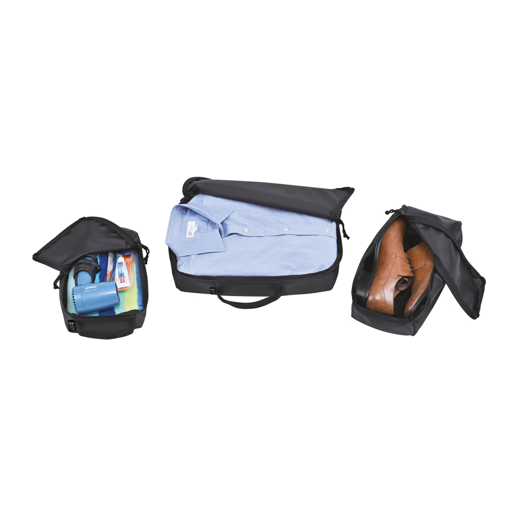 XD Collection Renew AWARE rPET Packing-Cube-Set 3-teilig, bedruckbar