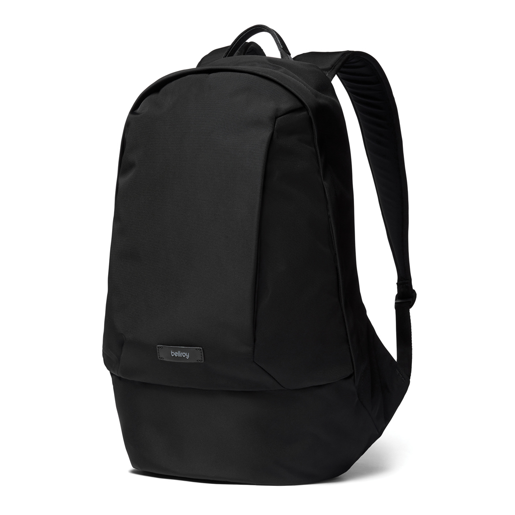 Bellroy Classic Rucksack aus rPET für 16-Zoll-Laptops, schwarz