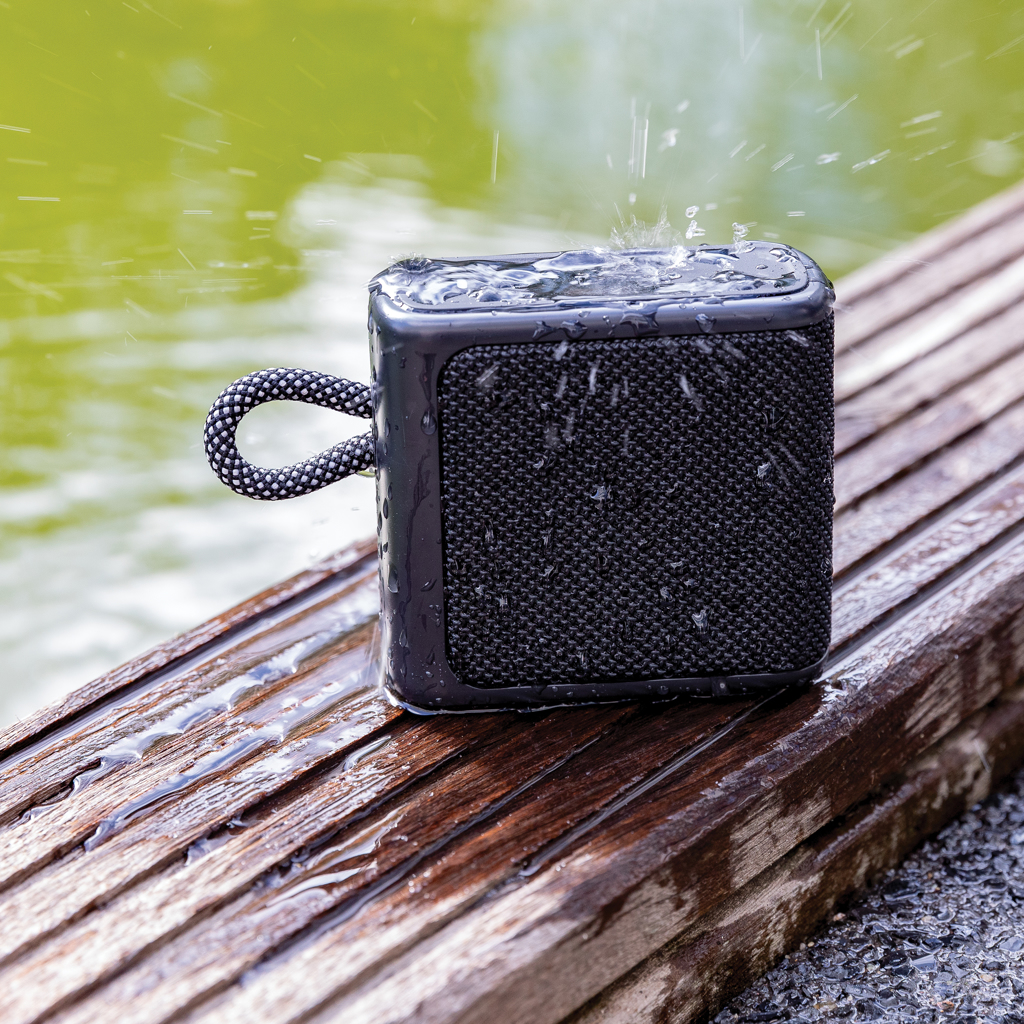 XD Collection Splash IPX6 Bluetooth-Lautsprecher 3W mit Tampondruck XD Collection Splash IPX6 Bluetooth-Lautsprecher 3W mit Tampondruck