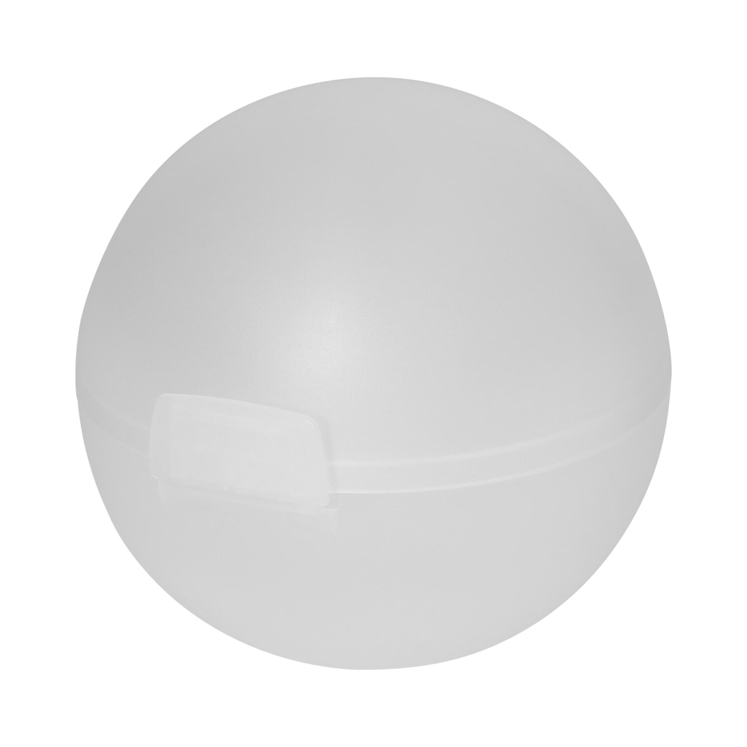 Vorratsdose "Apfel-Box" – transparent-milchig