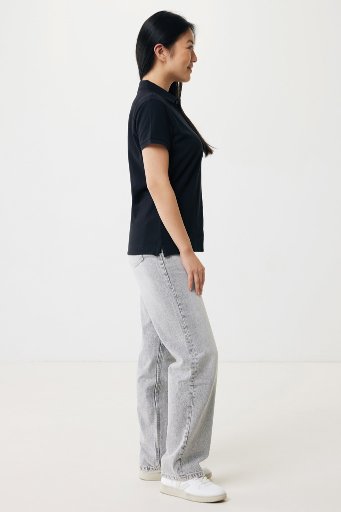 iqoniq Yosemite Damen-Poloshirt aus recycelter und Bio-Baumwolle (220 g/m²)