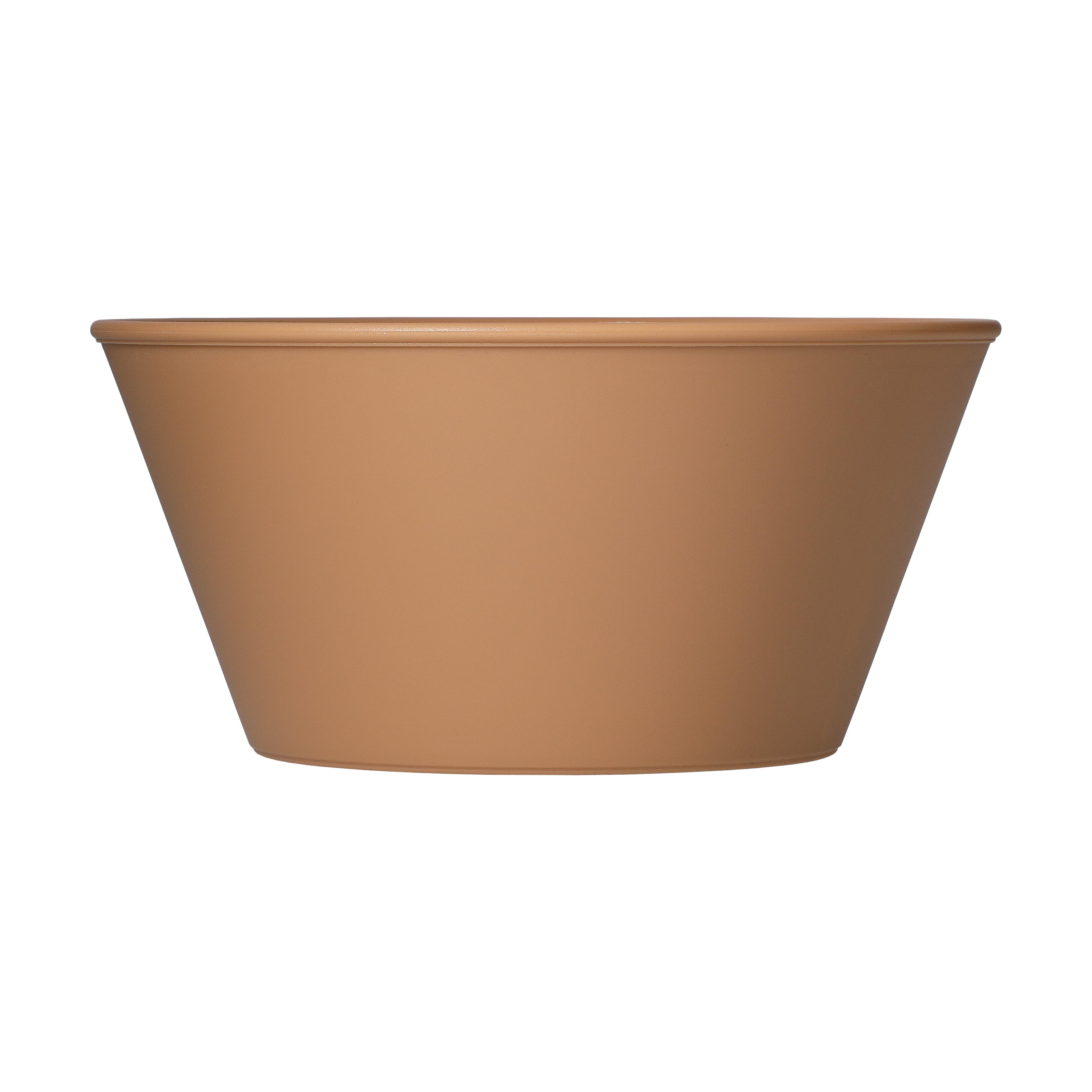 Mehrwegbecher "ToGo", 620 ml – TopView_Braun Mehrwegbecher "ToGo", 620 ml