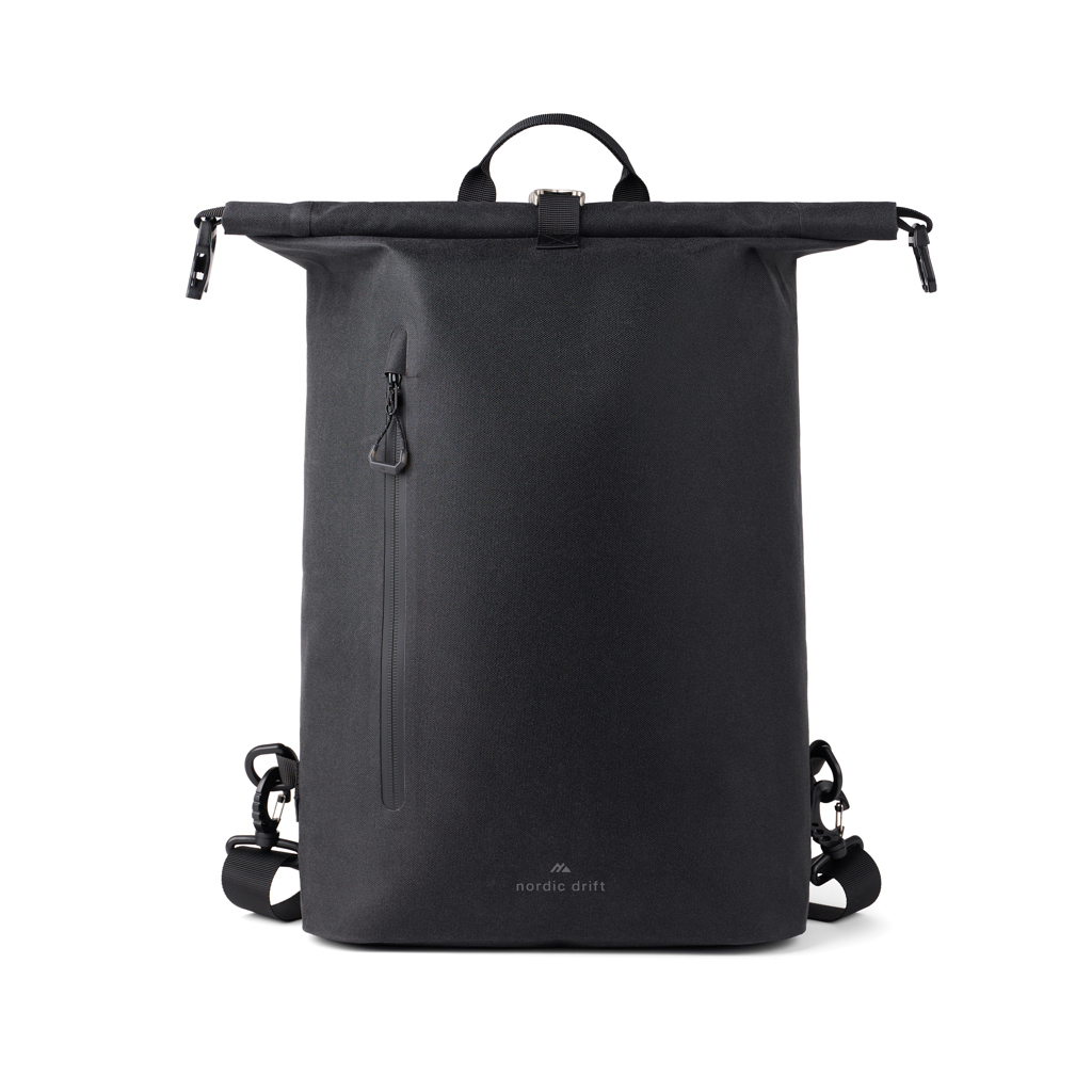 Nordic Drift Trail RCS Fahrradtasche 25 L mit Rollverschluss – bedruckbar