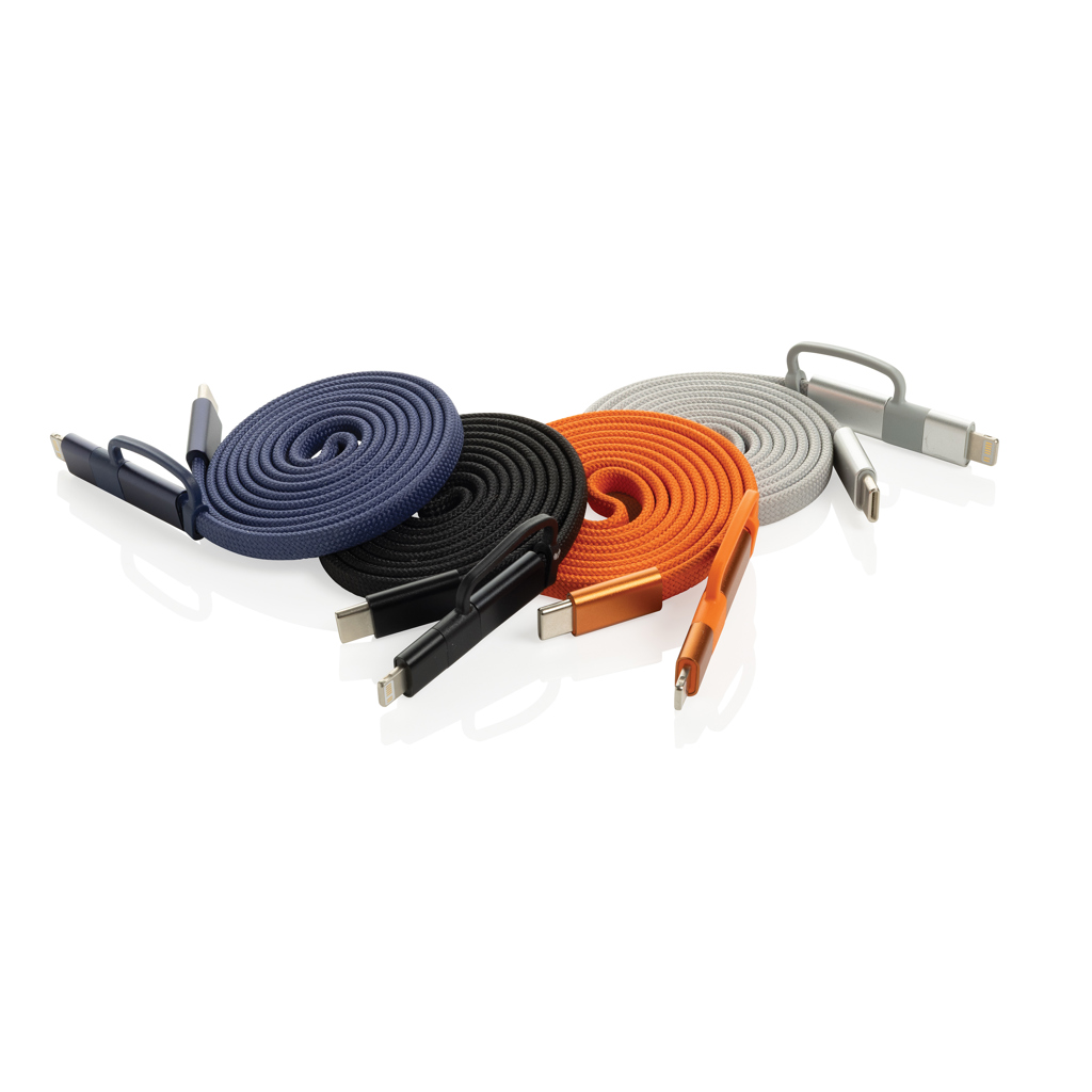 XD Xclusive Arc 60W 2-in-1 Magnetkabel aus recyceltem TPE und PET