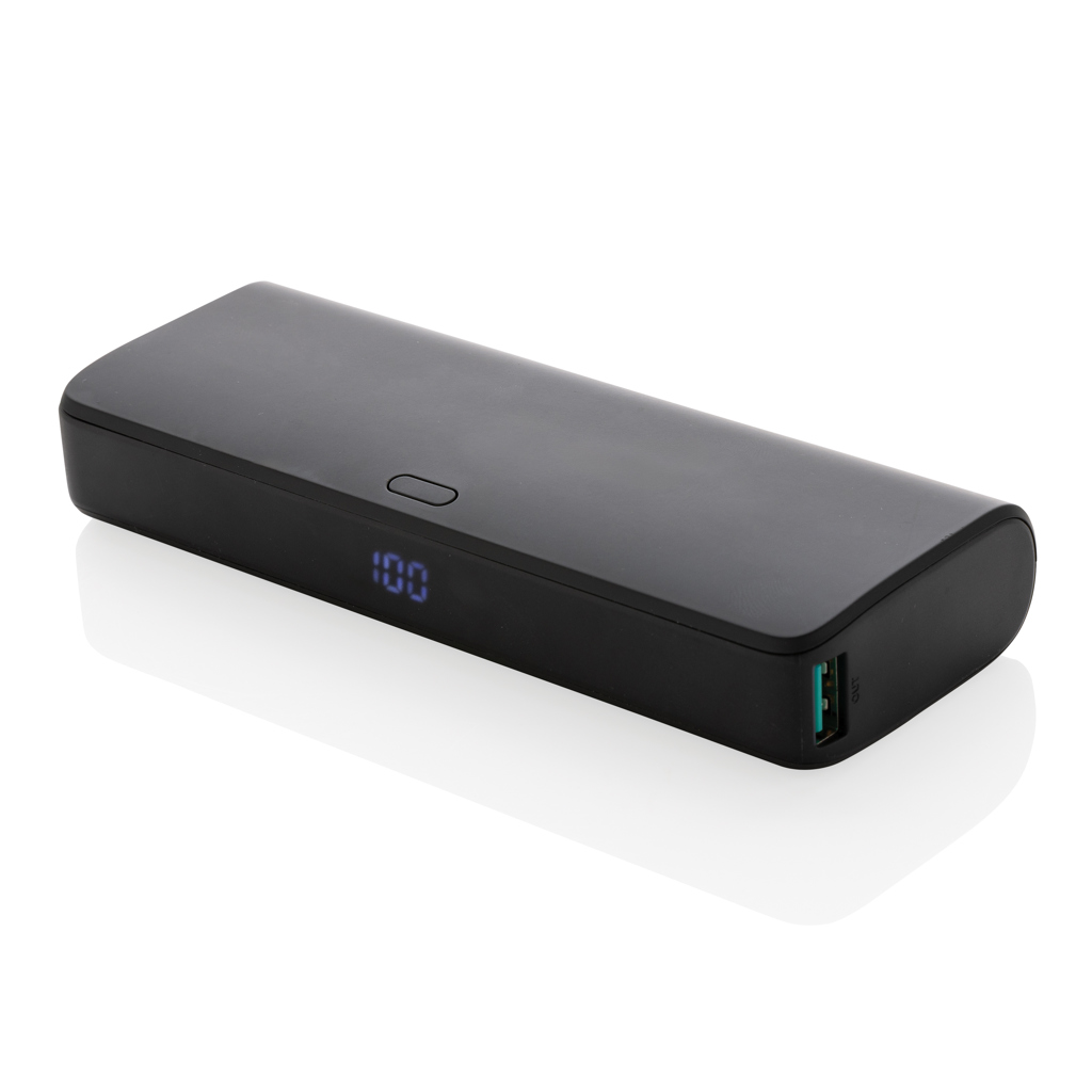 FlashCharge Powerbank 20000mAh RCS rPlastik – Kompaktes Werbegeschenk mit Logo FlashCharge Powerbank 20000mAh RCS rPlastik – Kompaktes Werbegeschenk mit Logo