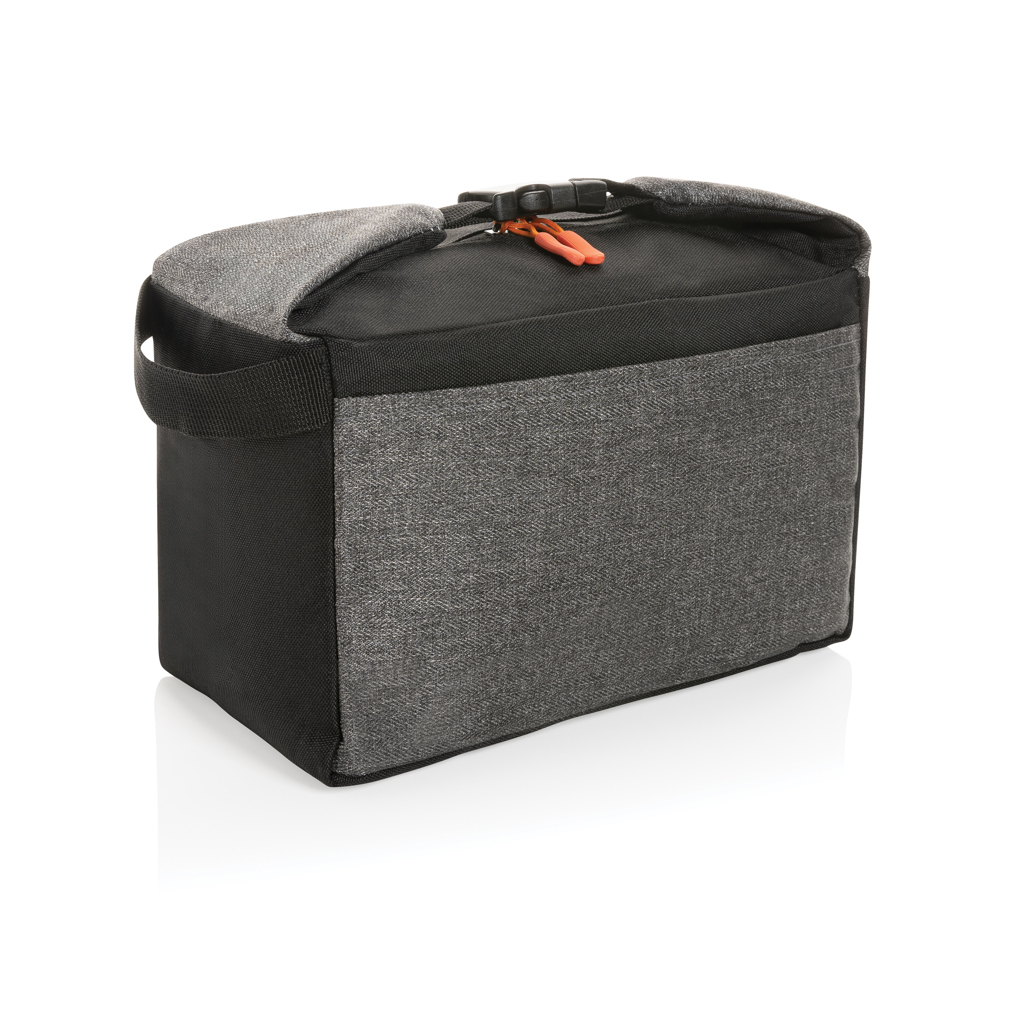 XD Collection Two-Tone Kühltasche für 8 Dosen mit Logo bedrucken