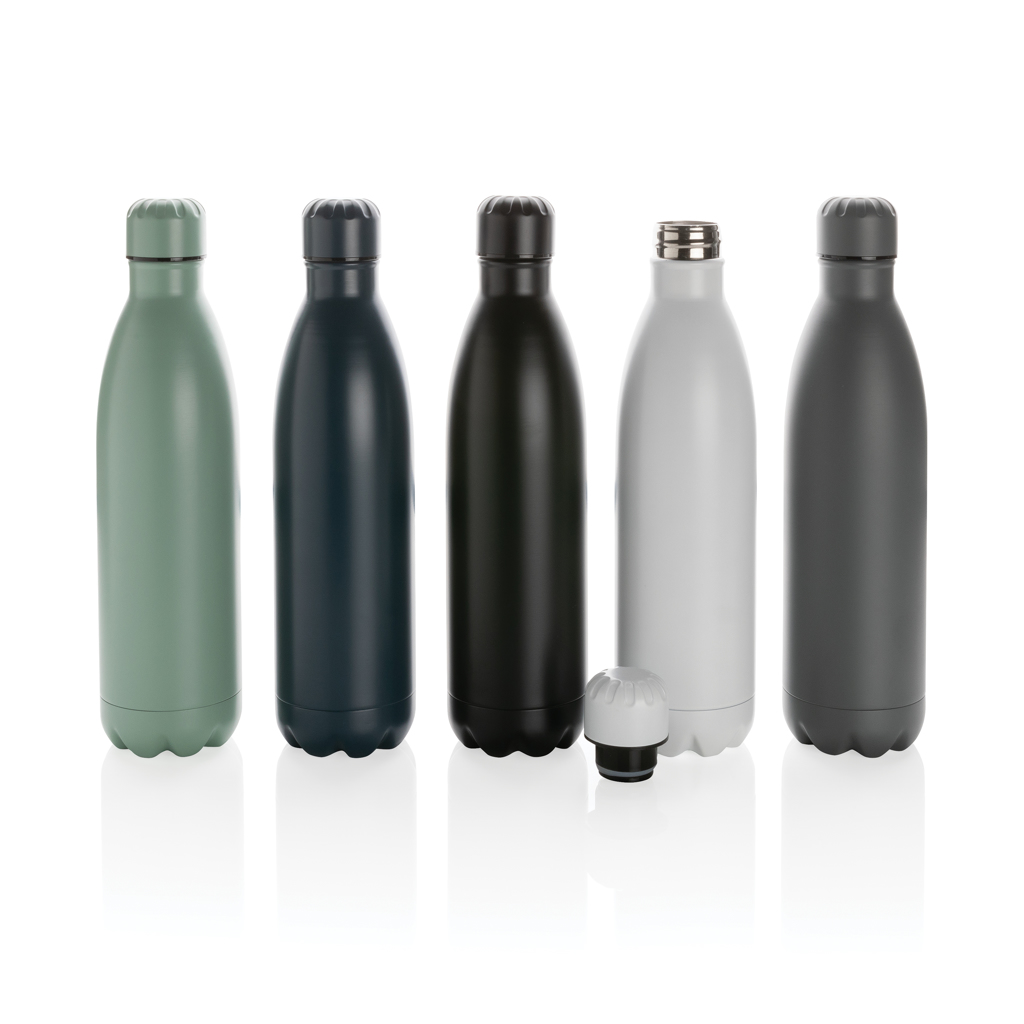 XD Collection Solid Color Vakuumflasche 750 ml aus Edelstahl mit Logo-Veredelung XD Collection Solid Color Vakuumflasche 750 ml aus Edelstahl mit Logo-Veredelung