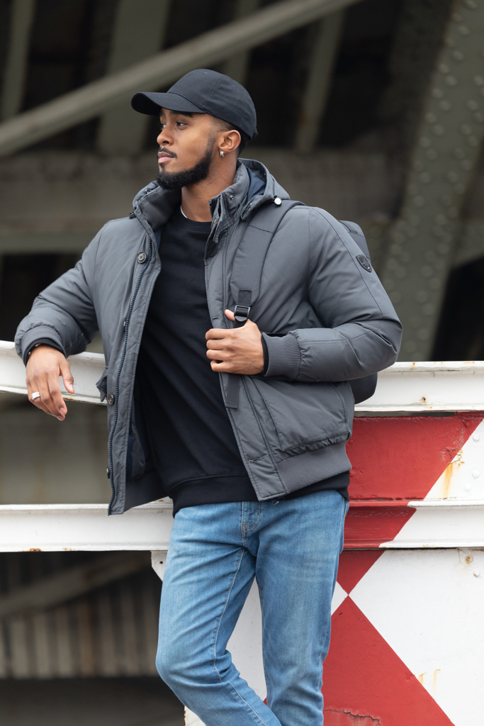 XD Collection Impact 6-Panel Kappe rCotton mit AWARE Tracer, bestickbar