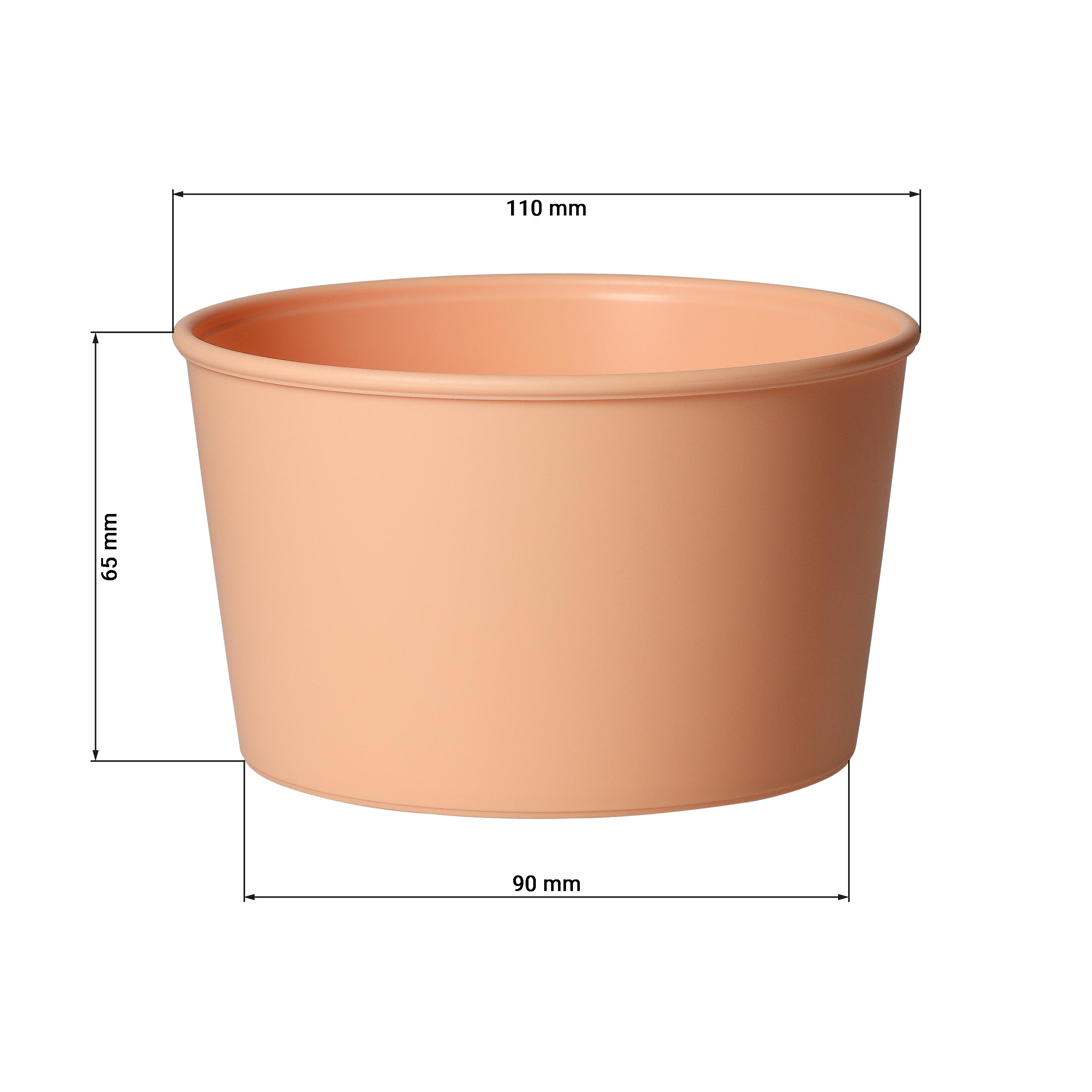Mehrwegbecher "ToGo", 460 ml, elastoNature – DET1 Mehrwegbecher "ToGo", 460 ml, elastoNature