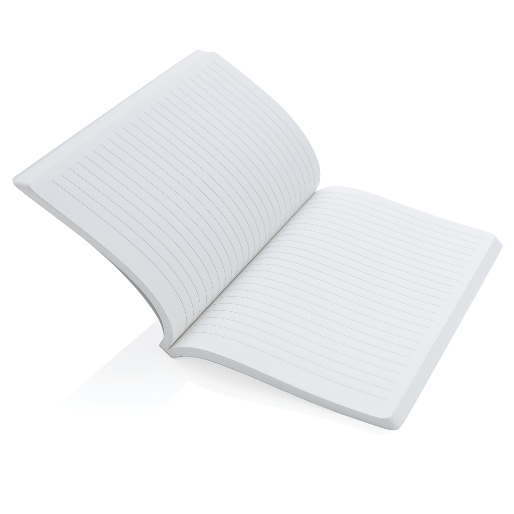 Impact A5 Notizbuch aus Steinpapier mit Logo bedrucken