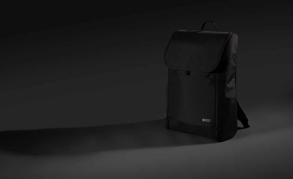 Swiss Peak Fern AWARE RPET Laptop-Rucksack 15,6 mit Allover-Zip