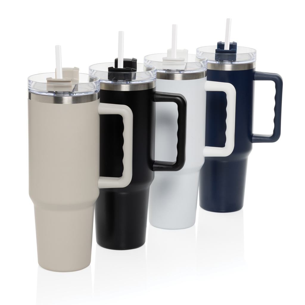 Peakflow Thermobecher 1200ml aus RCS-recyceltem Edelstahl Peakflow Thermobecher 1200ml aus RCS-recyceltem Edelstahl