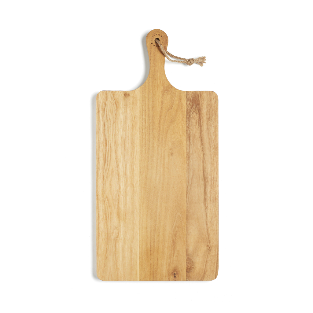 VINGA Buscot Servierbrett aus FSC-Teakholz, rechteckig 49 × 24 cm VINGA Buscot Servierbrett aus FSC-Teakholz, rechteckig 49 × 24 cm