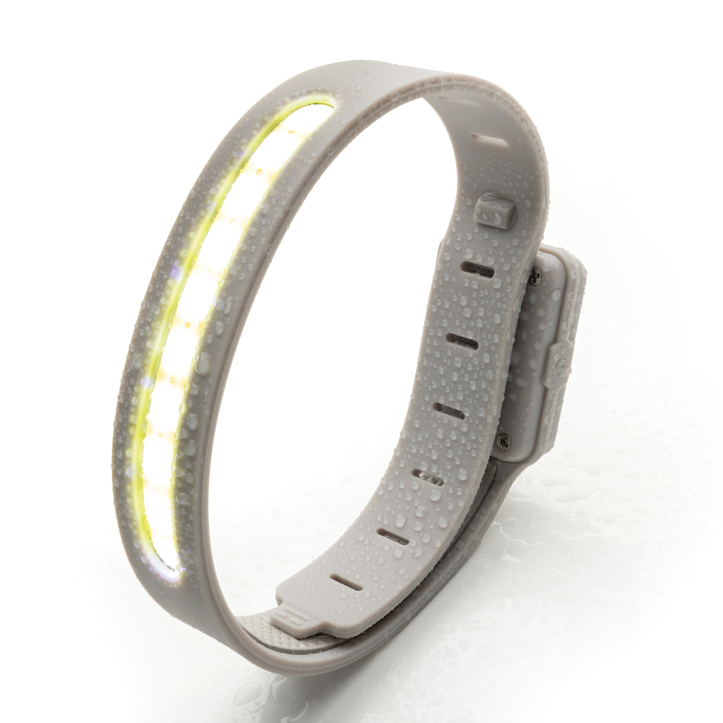 Lumi Sprint LED-Lauflicht aus RCS-recyceltem ABS mit Tampondruck Lumi Sprint LED-Lauflicht aus RCS-recyceltem ABS mit Tampondruck