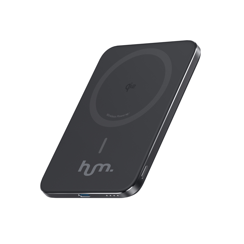 Anker Nano Wireless Powerbank 5.000 mAh, magnetisch Qi2 15 W, bedruckbar mit Logo