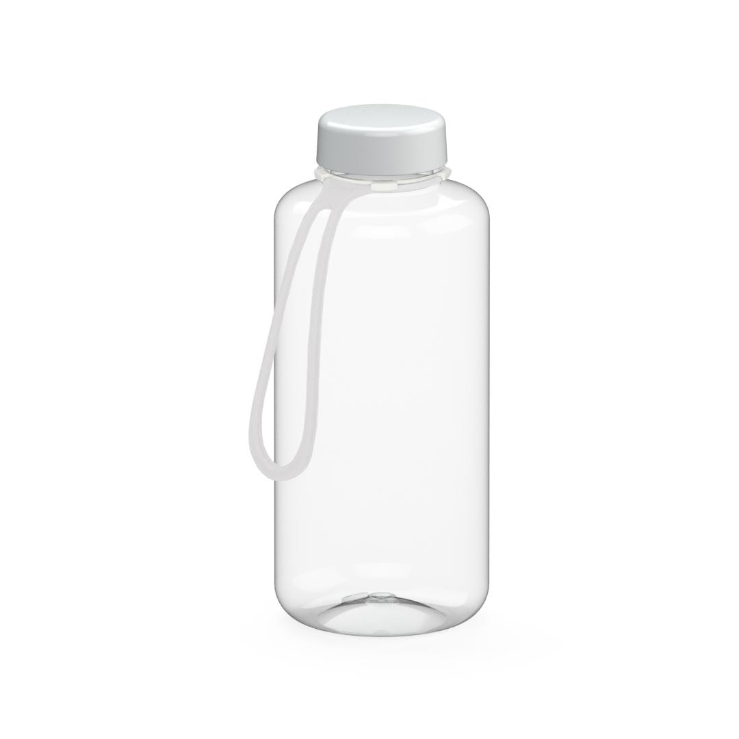 Trinkflasche "Refresh", 1,0 l, inkl. Strap – transparent Trinkflasche "Refresh", 1,0 l, inkl. Strap – transparent