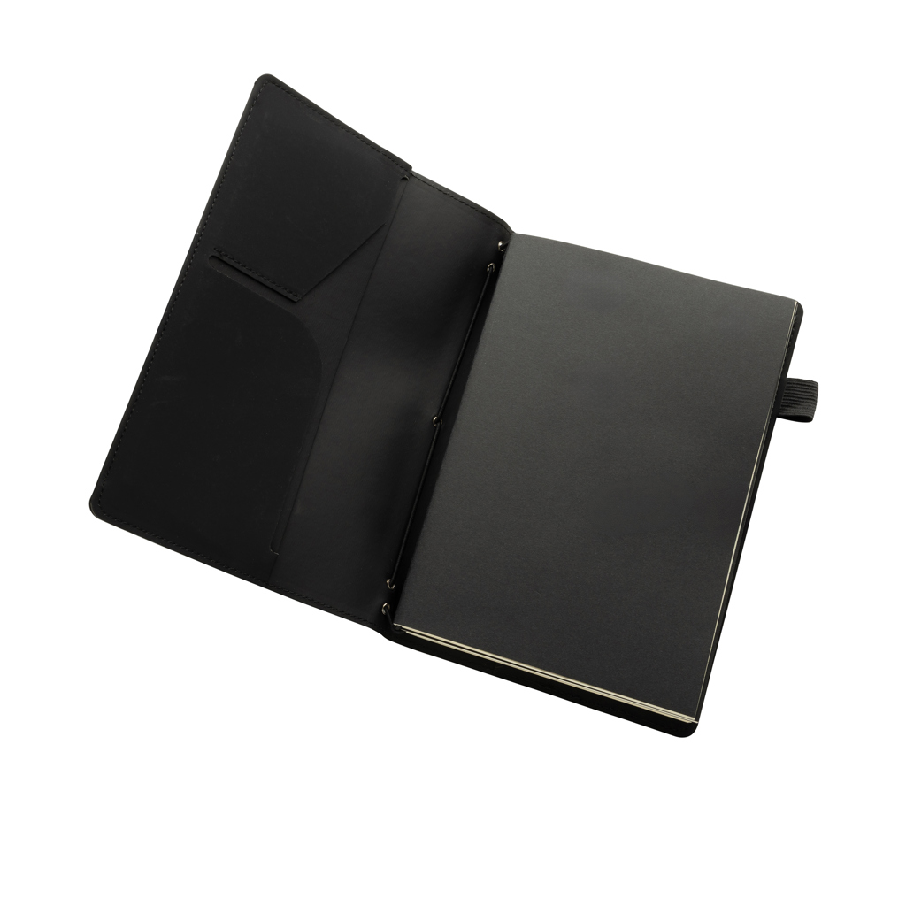 XD Collection Daily Notes Binder – nachfüllbares 3-in-1 PU-Notizbuch mit Logo