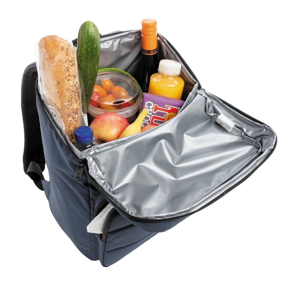 Impact AWARE RPET Kühl-Rucksack — 6 Flaschen / 24 Dosen, PVC-frei