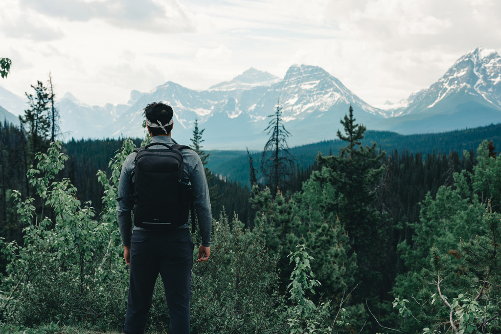 Swiss Peak AWARE XXL Wochenend-Reiserucksack aus recyceltem PET