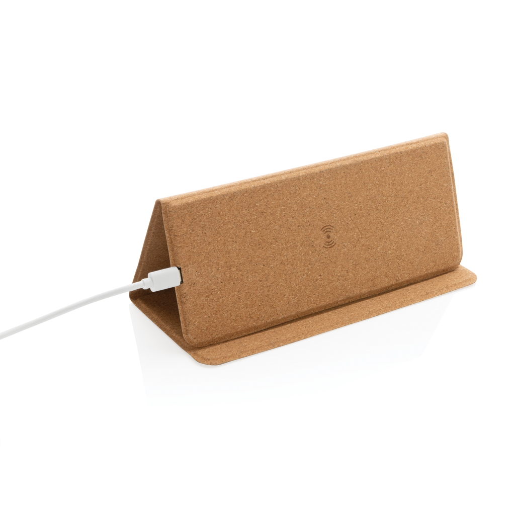 KorkPad Wireless Charger 10W – Stilvolles Werbegeschenk für Events KorkPad Wireless Charger 10W – Stilvolles Werbegeschenk für Events