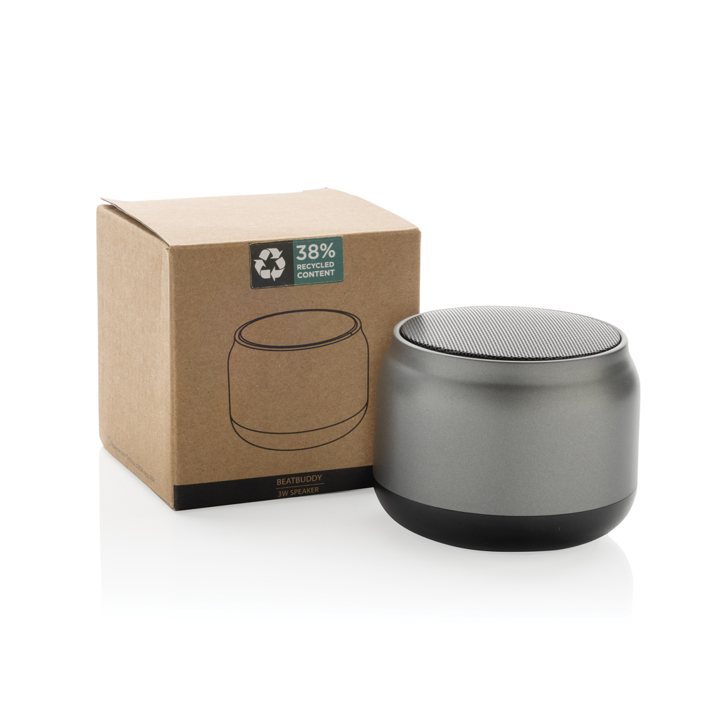 BeatBuddy 3W-Bluetooth-Lautsprecher aus recyceltem ABS (RCS)
