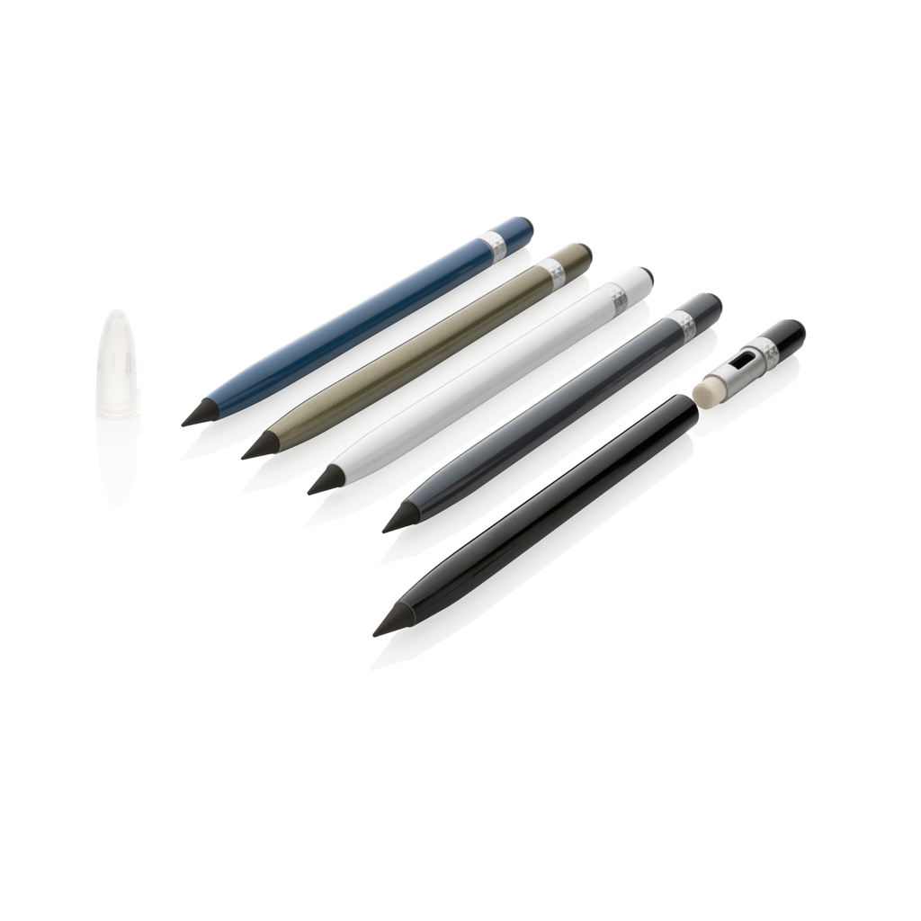 Tintenloser Aluminium-Graphitstift Pro 20.000 m, grau Tintenloser Aluminium-Graphitstift Pro 20.000 m, grau