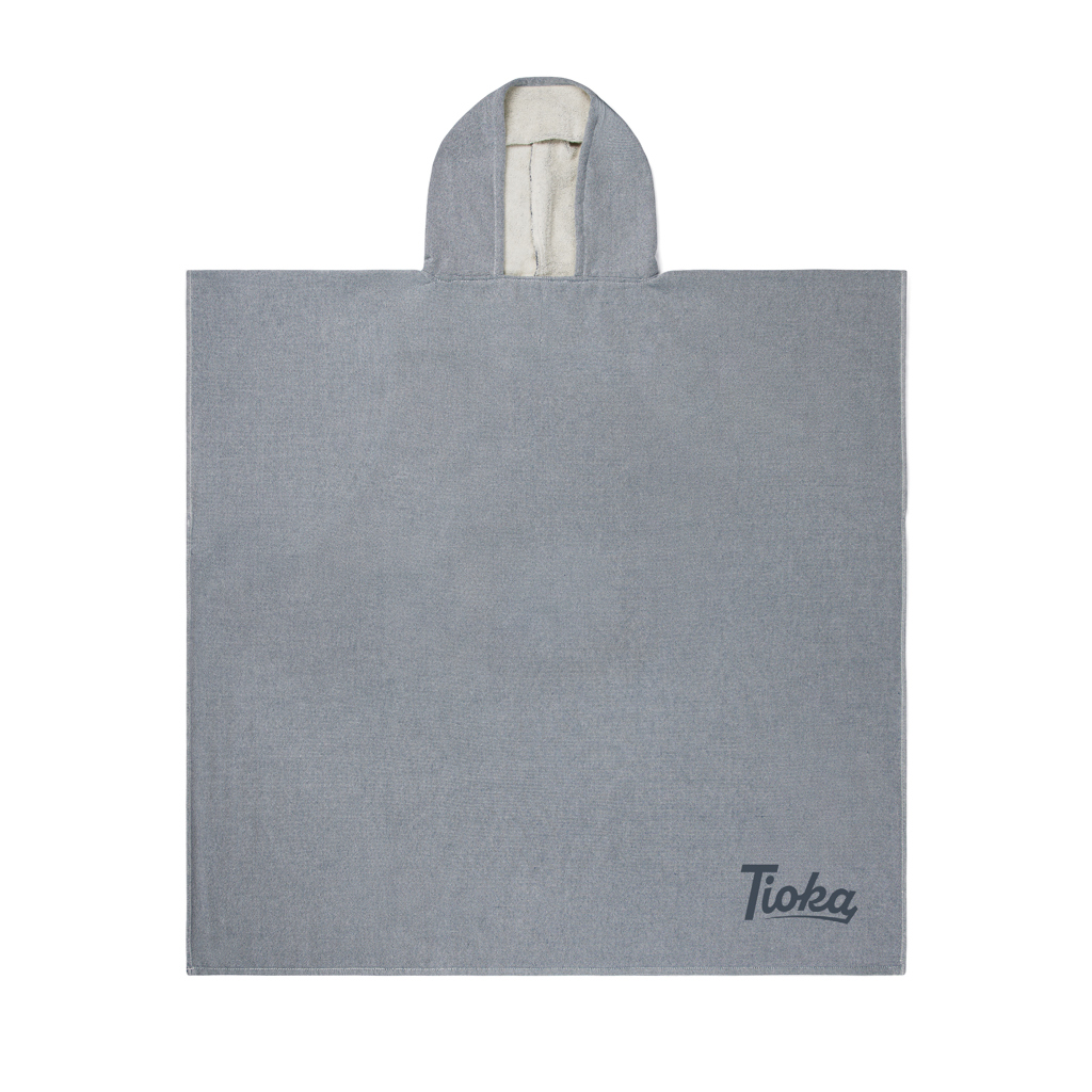 VINGA Tolo Hamam Frottee Strandponcho gelb, 100 × 95 cm, OEKO-TEX