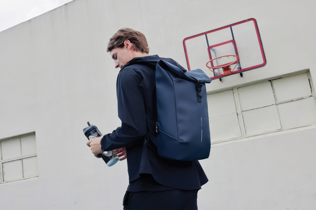 XD Design Urban Anti-Diebstahl-Rucksack mit 16-Zoll-Laptopfach, recyceltes PET, bedruckbar XD Design Urban Anti-Diebstahl-Rucksack mit 16-Zoll-Laptopfach, recyceltes PET, bedruckbar