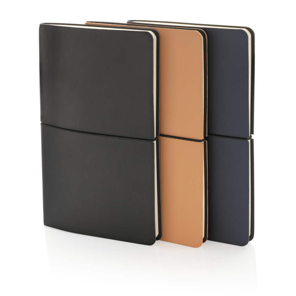 XD Collection Modern Deluxe A5 Notizbuch Softcover mit Gummiverschluss XD Collection Modern Deluxe A5 Notizbuch Softcover mit Gummiverschluss