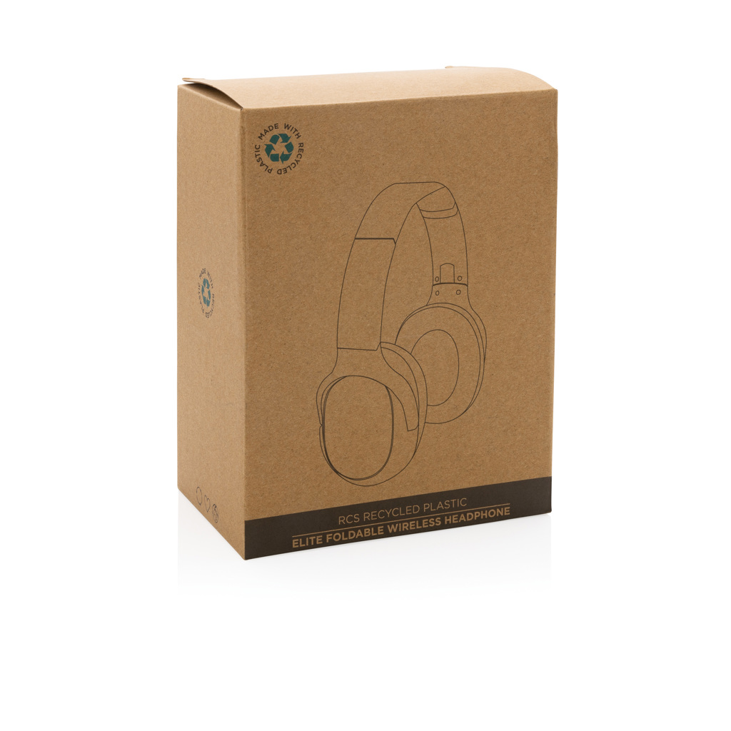 Elite Bluetooth-Kopfhörer Over-Ear faltbar mit Mikrofon, RCS-recycelt zum Bedrucken