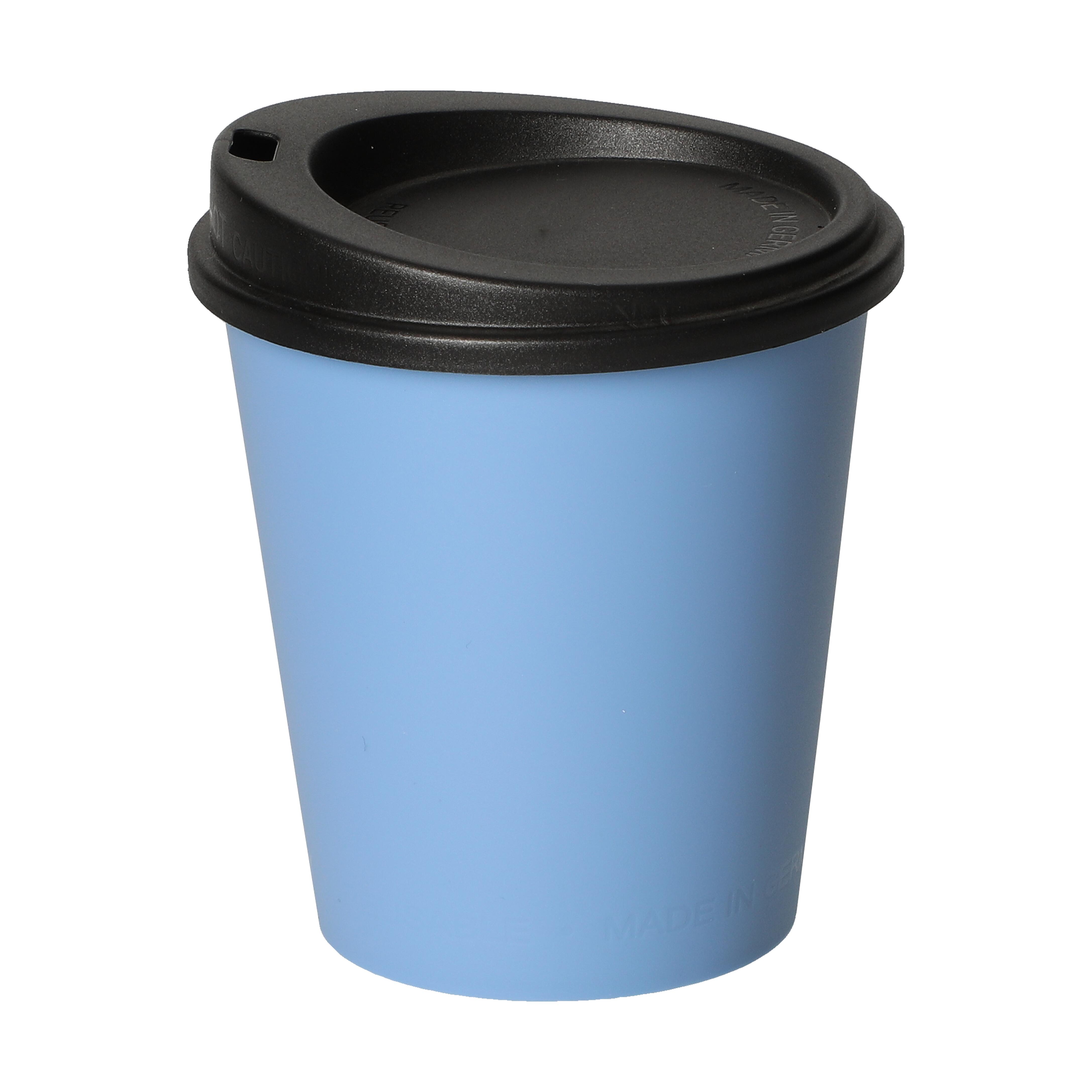 Kaffeebecher "ToGo", 0,2 l – behagliches blau