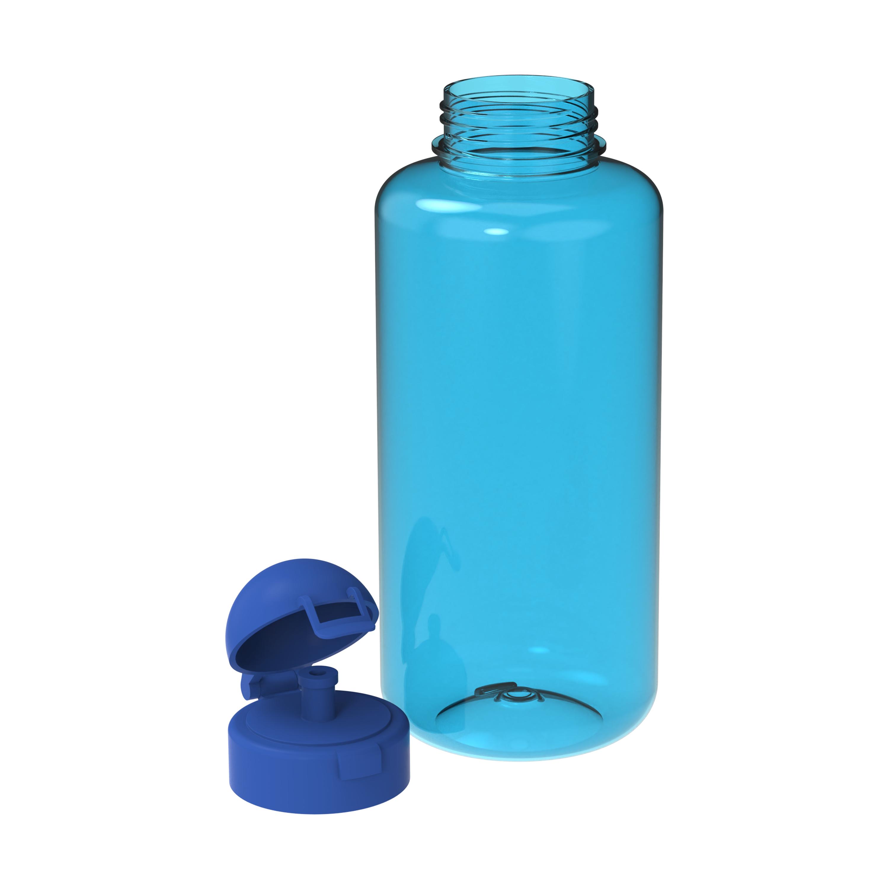 Trinkflasche "Junior", 1,0 l – DET3_Blau Trinkflasche "Junior", 1,0 l