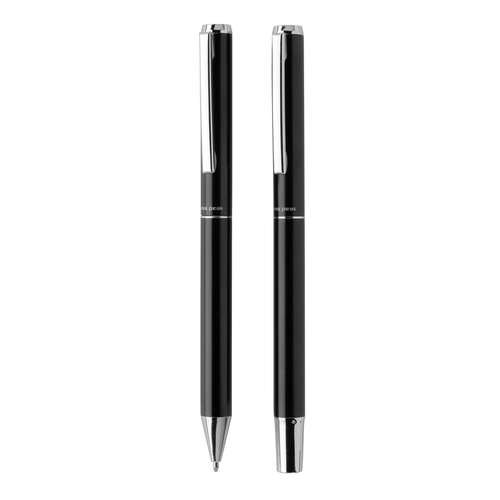 Stifte-Set Cedar Aluminium blau – Elegantes Werbegeschenk für Events