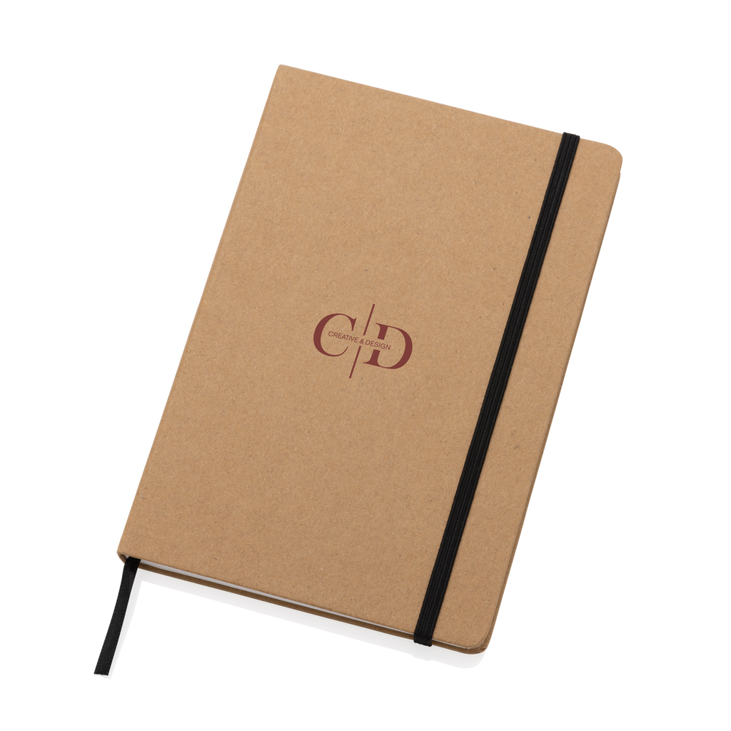 XD Collection Craftstone A5 Notizbuch aus FSC-Kraftpapier und Steinpapier — bedruckbar XD Collection Craftstone A5 Notizbuch aus FSC-Kraftpapier und Steinpapier — bedruckbar