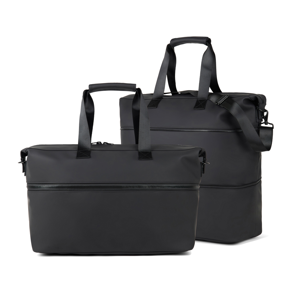 VINGA Baltimore RCS erweiterbare Wochenendtasche mit Logo bedrucken VINGA Baltimore RCS erweiterbare Wochenendtasche mit Logo bedrucken