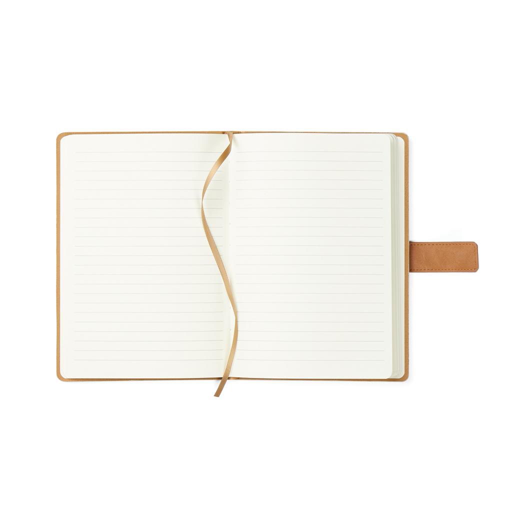 VINGA Bosler A5-Notizbuch aus RCS-recyceltem Papier, mit Logo veredelbar