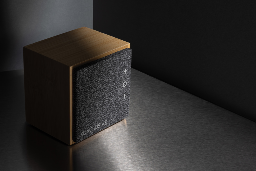 Wynn Bambus Bluetooth Lautsprecher 5W – Exklusives Werbegeschenk mit Logo Wynn Bambus Bluetooth Lautsprecher 5W – Exklusives Werbegeschenk mit Logo