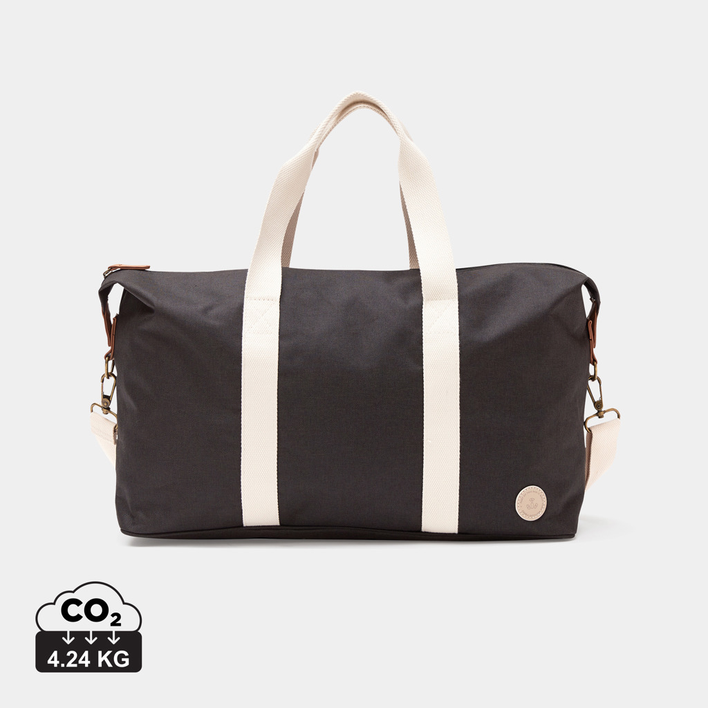 VINGA Sortino Wochenendtasche aus PET mit PU-Details, bestickbar VINGA Sortino Wochenendtasche aus PET mit PU-Details, bestickbar